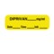 Nevs Label, Diprivan 1/2" x 1-1/2" Yellow w/Black LANT-1082D - alternate 1